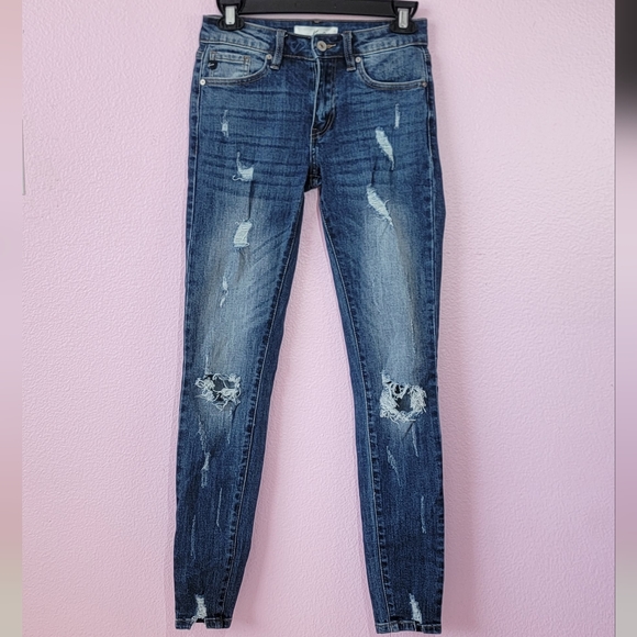 Kancan  Ripped Skinny Jeans/ 1/24. - Picture 1 of 9